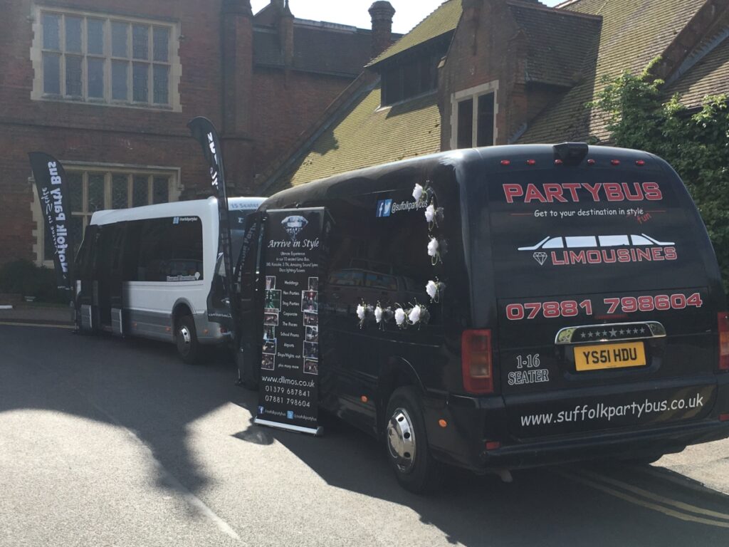 Our Vehicles East Anglia’s 1 Party Bus Provider!